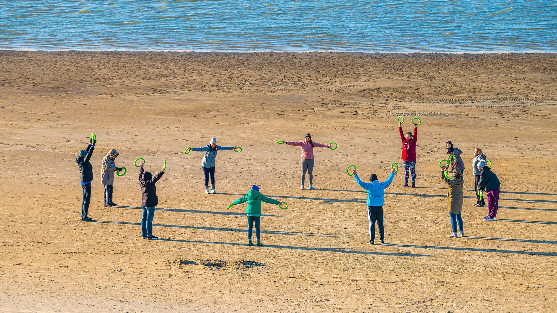 Group Stretching Circle